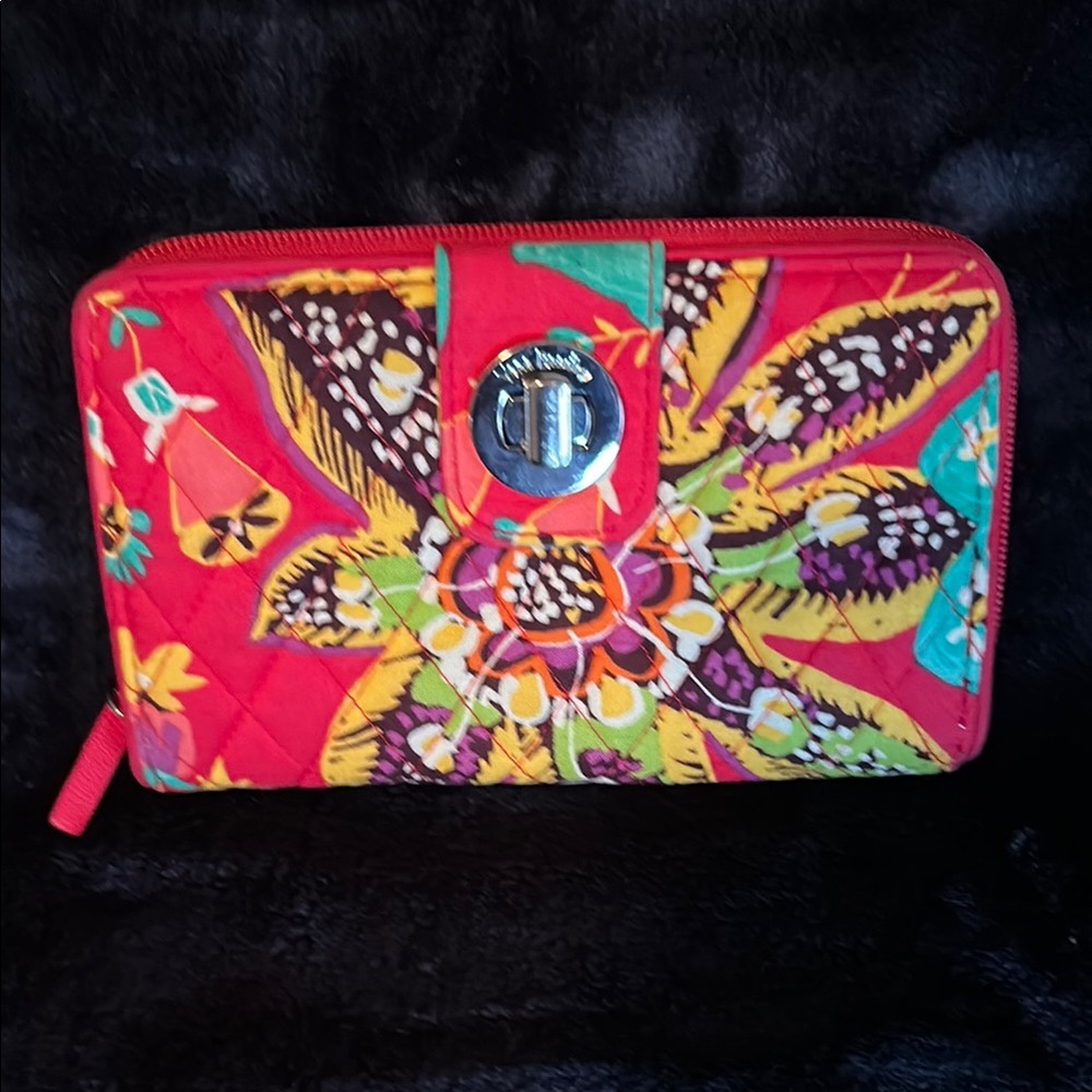 Vibrant Floral Wallet